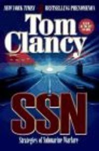 Okładka książki SSN Strategies of Submarine Warfare Tom Clancy