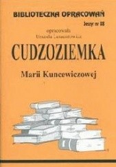 Okładka książki Cudzoziemka /BO/z.88/ Maria Kuncewiczowa