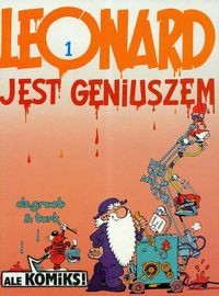 Okładki książek z cyklu Leonard