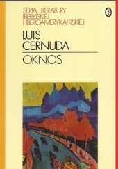 Okładka książki Oknos Luis Cernuda