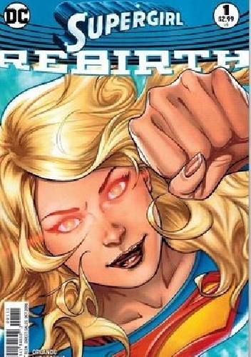 Okładki książek z serii Supergirl 2016