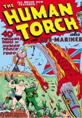 Okładka książki Human Torch Comics 4 Carl Burgos