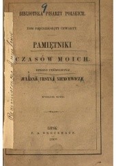 Okładka książki Pamiętniki czasów moich Julian Ursyn Niemcewicz