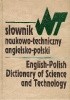 Okładka książki Słownik naukowo-techniczny angielsko-polski Sergiusz Czerni,&nbsp;Teresa Jaworska,&nbsp;Ewa Romkowska,&nbsp;Maria Skrzyńska