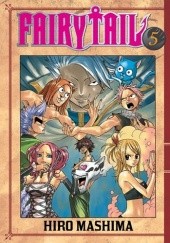 Okładka książki Fairy Tail tom 5 Hiro Mashima