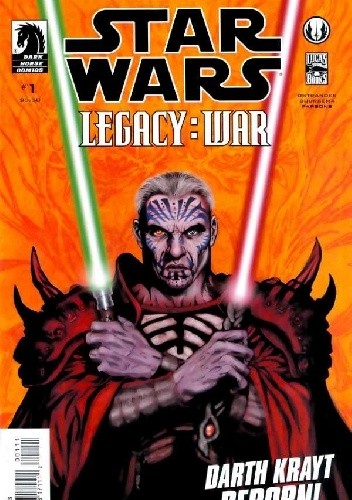 Okładki książek z cyklu Star Wars: Legacy - War