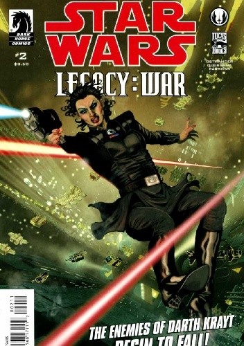 Okładki książek z cyklu Star Wars: Legacy - War
