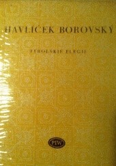 Okładka książki Tyrolskie elegie Karel Havlíček Borovský