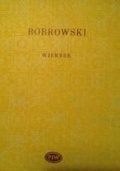Okładka książki Wiersze Johannes Bobrowski