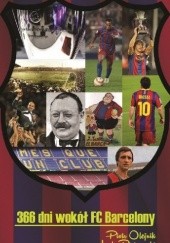 Okładka książki 366 dni wokół FC Barcelony