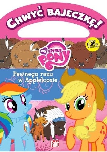 Okładki książek z cyklu My Little Pony