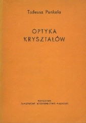 Okładka książki Optyka kryształów Tadeusz Penkala