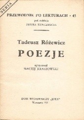 Tadeusz Różewicz. Poezje
