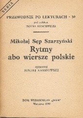 Mikołaj Sęp Szarzyński. Rytmy abo wiersze polskie