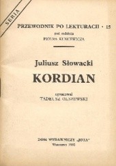 Juliusz Słowacki. Kordian