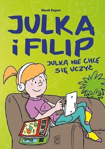 Okładki książek z cyklu Julka i Filip
