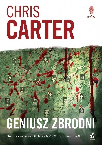 Okładka książki Geniusz zbrodni Chris Carter