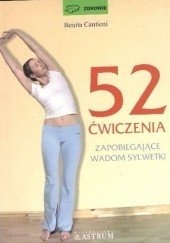 Okładka książki 52 ćwiczenia zapobiegające wadom sylwetki Cantieni Benita