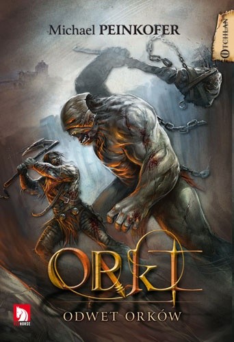 Okładki książek z cyklu Orki