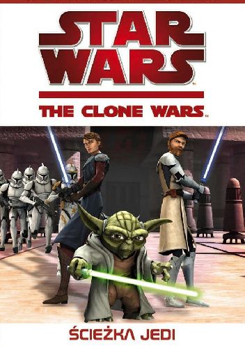 Okładki książek z serii Star Wars: The Clone Wars