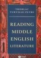 Okładka książki Middle English Literature T. Turville-Petre