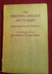 Okładka książki The essential English dictionary Mary Corbridge-Patkaniowska, Charles Ewart Eckersley