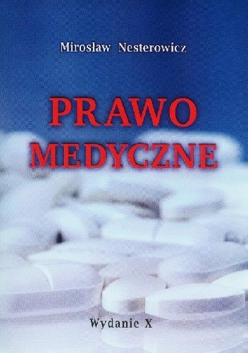 Okładka książki Prawo medyczne Mirosław Nesterowicz