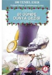 Okładka książki 80 Günde Dünya Gezisi Juliusz Verne