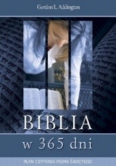 Okładka książki Biblia w 365 dni. Plan czytania Pisma Świętego