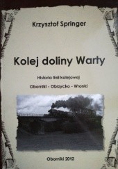 Okładka książki Kolej doliny Warty Krzysztof Springer