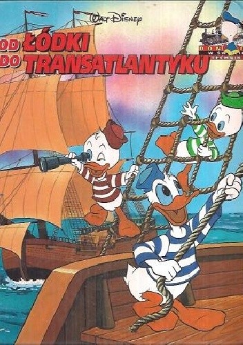 Okładki książek z serii Donald w świecie techniki