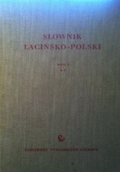 Okładka książki Słownik polsko-łaciński t I A-C Marian Plezia