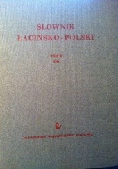 Okładka książki Słownik polsko-łaciński t II D-H Marian Plezia
