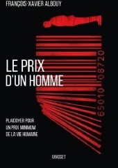 Okładka książki Le prix dun homme François-Xavier Albouy