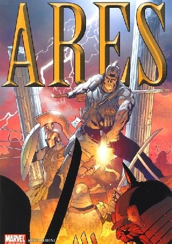 Okładki książek z cyklu Ares