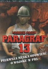 Okładka książki Paragraf 13 Mariusz Pasek