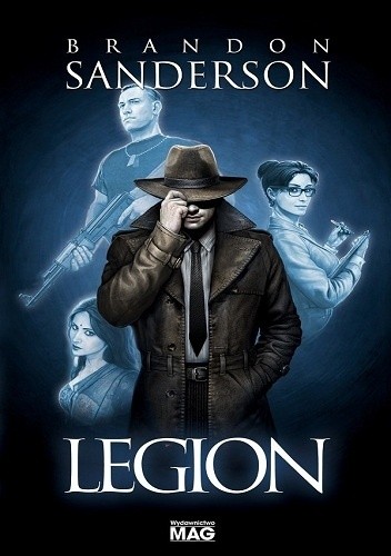 Okładki książek z cyklu Legion