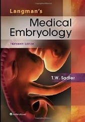 Okładka książki Embriologia lekarska Langmana T. Sadler