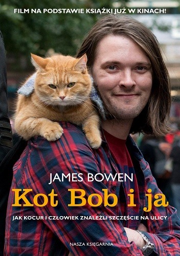 Okładki książek z cyklu Kot Bob