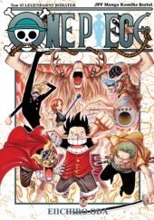 Okładka książki One Piece tom 43 - Legendarny bohater Eiichiro Oda