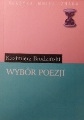 Okładka książki Wybór poezji Kazimierz Brodziński