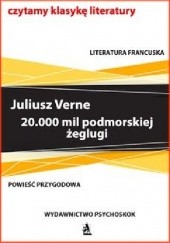 Okładka książki 20.000 mil podmorskiej żeglugi Juliusz Verne