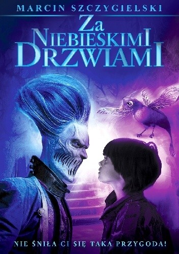 Okładka książki Za niebieskimi drzwiami Marcin Szczygielski