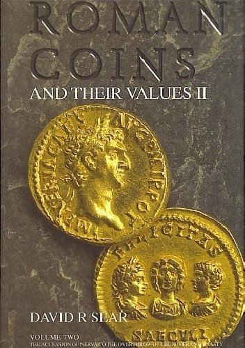 Okładki książek z serii Roman Coins and Their Values