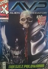 Okładka książki Alien vs Predator- Dreszcz polowania Mike Kennedy