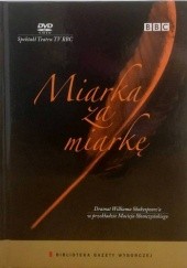 Okładka książki Miarka za miarkę William Shakespeare