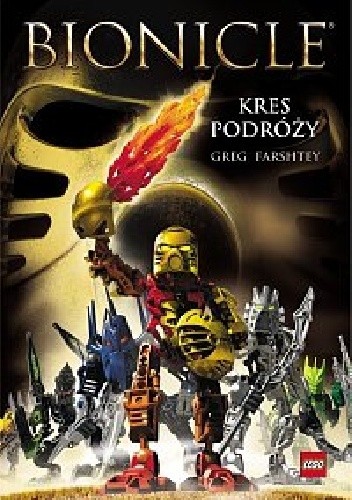 Okładki książek z serii Lego Bionicle
