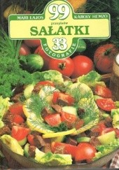 Okładka książki Sałatki .99 przepisów Mari Lajos Karoly Hemzo