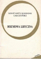 Okładka książki Rozmowa liryczna Konstanty Ildefons Gałczyński