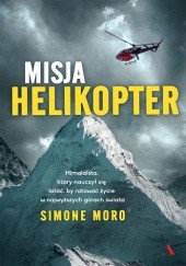 Okładka książki Misja helikopter Simone Moro